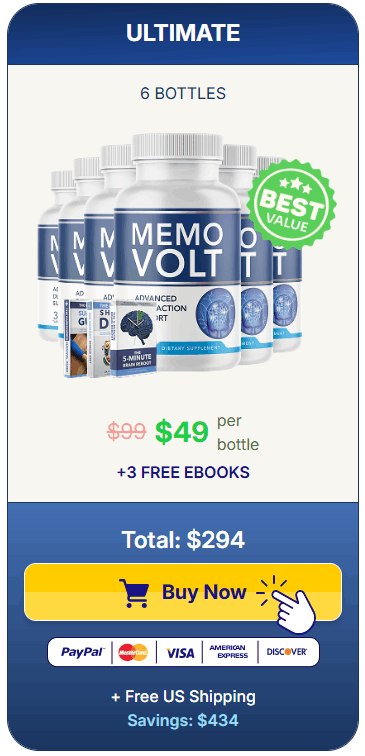 Order MemoVolt 6 Bottles